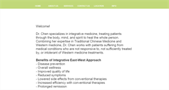 Desktop Screenshot of cheneastwestclinic.com