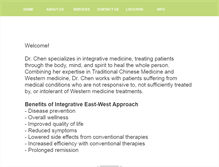 Tablet Screenshot of cheneastwestclinic.com